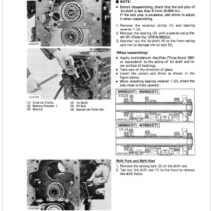 Kubota M6950 DT Workshop Manual