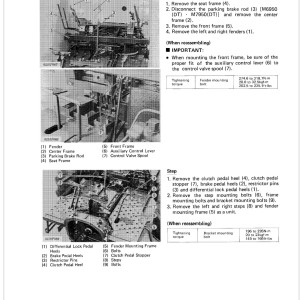 Kubota M6970 DT Workshop Manual