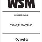 Kubota T2380 Workshop Manual