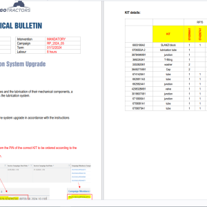 Landini Collection PDF Technical Bulletin Manuals Updated 2024