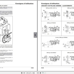Landini 4-060 4-070 4-080 Maintenance Operators Manual 6670716A3