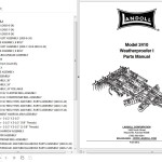 Landoll 2410 Weatherproofer I Parts Manual F-621-0912