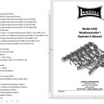 Landoll 2430 Weatherproofer I Operator's Manual F-652-0912