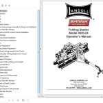 Landoll 4620-24 Folding Seeder Operator's Manual F-886-0322