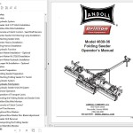 Landoll 4630-36 Folding Seeder Operator's Manual F-640-0222