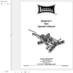 Landoll 6211 Tandem Disc Harrow Operator's Manual F-841-1118