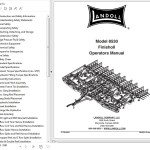 Landoll 8530 Finisholl Operator’s Manual F-756-0321