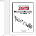 Landoll PPF loating Ring Pulverizer Operator’s Repair Parts Catalog 6K107