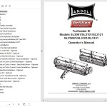 Landoll SL3081 To SLP3121 Turfmaker III Operator’s Manual 1P124-0522