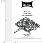 Landoll 2132 Coulter Chisel Operator’s Manual F-1099-0721