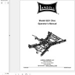 Landoll 6231 Tandem Disc Harrow Operator’s Manual F-832-0520A