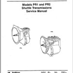 Borg Warner PR1 and PR2 Transmission Service Manual