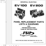 Fsip General Electric EV100 EV200 Panel Replacement Parts List And Diagram