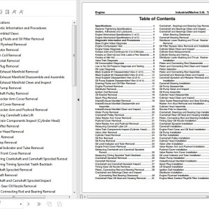 Kem Industrial Engine 3.0L 7A 12B Service Manual F-431