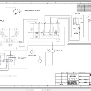 Landoll Bendi AC DS Hydraulic Schematic 154062
