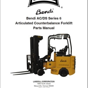 Landoll Bendi AC DS Series 6 Parts Manual