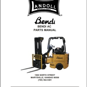 Landoll Bendi AC Parts Manual F-523-0110