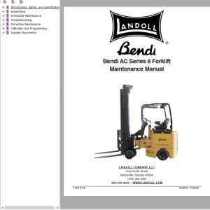 Landoll Bendi AC Series 6 Maintenance Manual F-857-0119