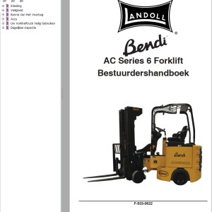 Landoll Bendi AC Series 6 Operators Manual 