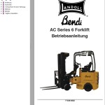 Landoll Bendi AC Series 6 Operators Manual F-939-0920