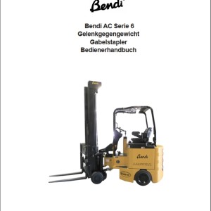 Landoll Bendi AC Series 6 Operators Manual F-939-R0