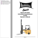 Landoll Bendi B3-30 AC DS Operators Manual F-898-1217