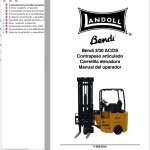 Landoll Bendi B3-30 AC DS Operators Manual F-958-0218