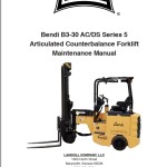 Landoll Bendi B3-30 AC DS Series 5 Maintenance Manual F-985-0219
