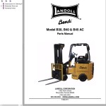 Landoll Bendi B30 B40 B45 AC Parts Manual F-523-0711