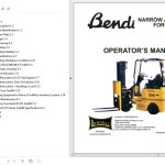 Landoll Bendi B40 IC Series Operator’s Manual F-358-0203