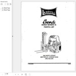 Landoll Bendi B40 IC Series Parts Manual