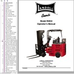 Landoll Bendi B40i4 Operators Manual F-910-0218