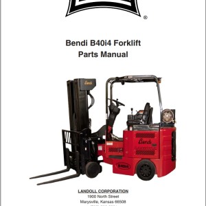 Landoll Bendi B40i4 Parts Manual