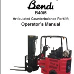 Landoll Bendi B40i5 Operators Manual F-808-0419-1