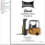 Landoll Bendi B55AC Series 6 Parts Manual F-1086-0621