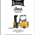 Landoll Bendi Series IV Parts List F-371-0307