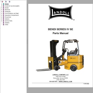Landoll Bendi Series IV SE Parts Manual