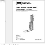 Landoll Drexel Mast Parts Manual