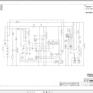 Landoll Drexel FL 40 60 EX Electrical Schematic 1402576
