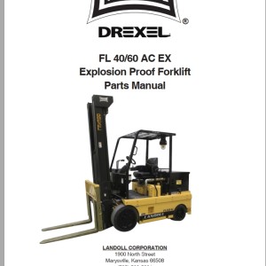 Landoll Drexel FL 40 AC 60 AC EX Parts Manual F-747-R1