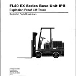 Landoll Drexel FL 40 EX Series Base IPB Parts Manual 18100-27