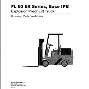 Landoll Drexel FL 60 EX Series Base IPB Parts Manual 18100-26