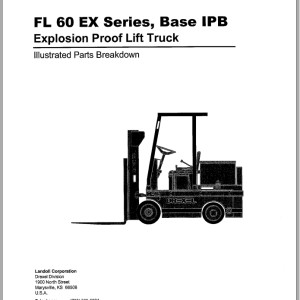 Landoll Drexel FL 60 EX Series Base IPB Parts Manual 18100-31