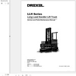 Landoll Drexel LLH Series Service And Parts Maintenance Manual 1416694-b