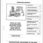 Landoll Drexel R60 CBD Operators Manual TM 10-3930-669-10