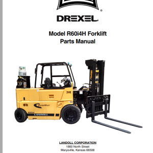 Landoll Drexel R60i4H Part Manual