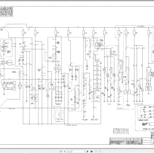Landoll Drexel R60SL CBD Electrical Schematic 1421146