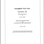 Landoll Drexel R60SL CBD Technical Manual 1402517