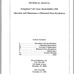 Landoll Drexel R60SL CBD Technical Manual 1409265