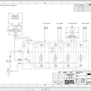 Landoll Drexel SL 30 40 50 AC-2 Hydraulic Schematic 206085